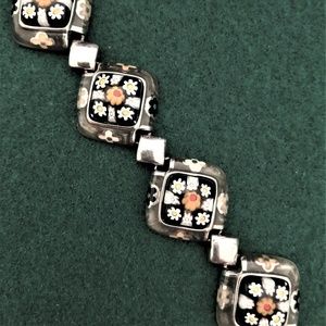 ALANK Murano Millefiori Italian glass Bracelet